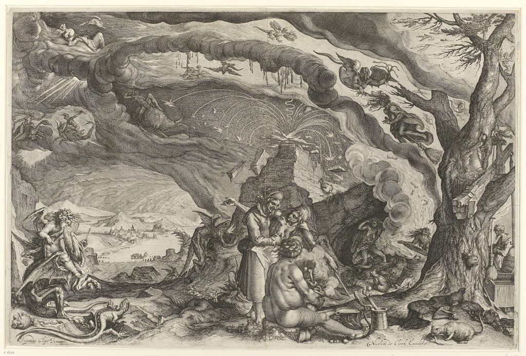 Abe De Verteller Heksen In De Kunst Tot 1650